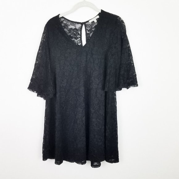 FRANCESCA'S Mya Bell Flutter Sleeve Shift Dress XS - Picture 3 of 7